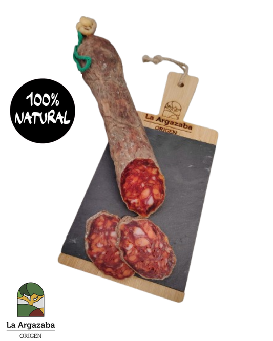 Chorizo 100% Ibérico 100% Natural LA ARGAZABA