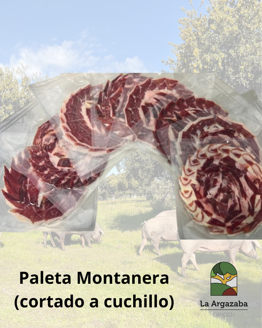 Paleta Montanera LA ARGAZABA (cortada a cuchillo)