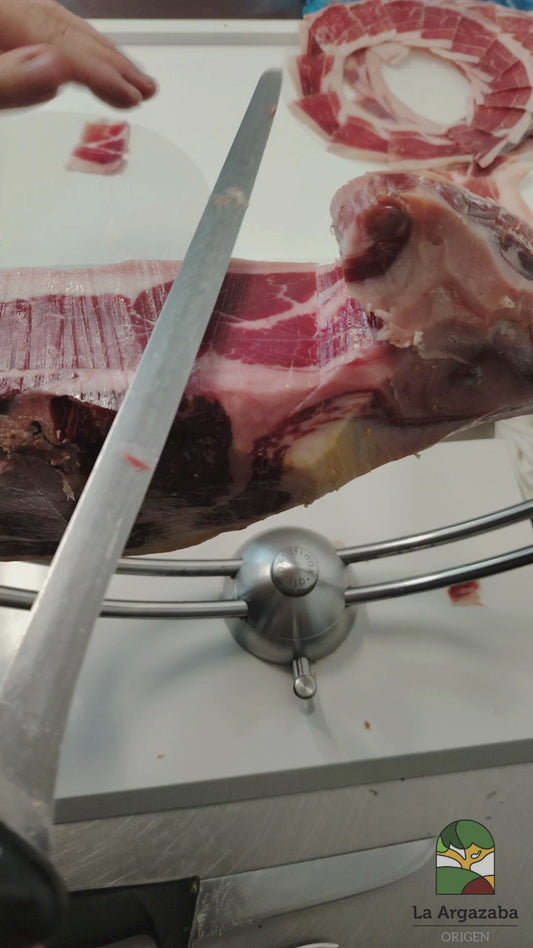 Paleta Montanera LA ARGAZABA (cortada a cuchillo)